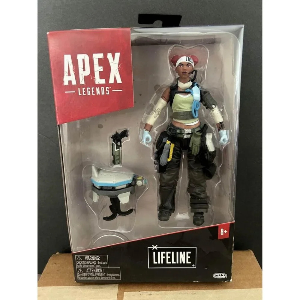 NIB Apex Legends 6-inch LIFELINE Figure (Series 6) - JAKKS Pacific SEALE…